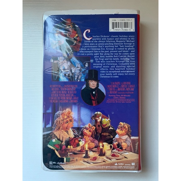 Disney The Muppet Christmas Carol VHS - Picture 2 of 4